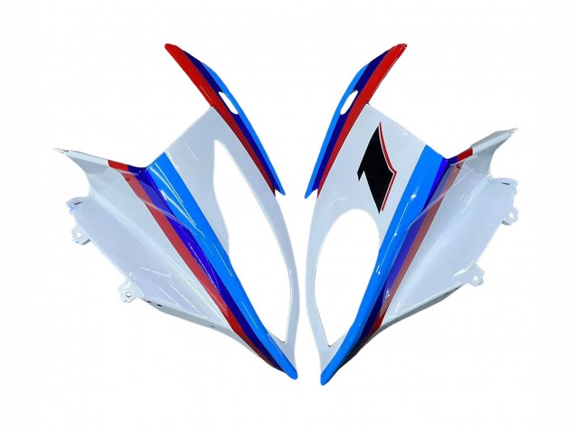 Erschwingliche BMW S1000RR Motorrad Verkleidung Kit 2015-2016 - Weiss Rot Blau Glanzendes Schwarz