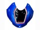 Erschwingliche BMW S1000RR Motorrad Verkleidung Kit 2015-2016 - Weiss Blau Glanzendes Schwarz