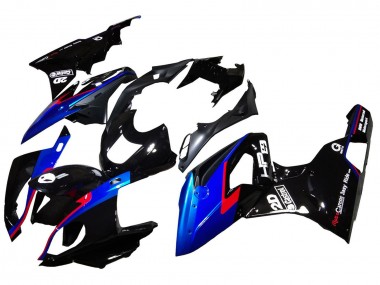 Erschwingliche BMW S1000RR Motorrad Verkleidung 2015-2016 - Rot Blau Schwarz Glanzendes Schwarz