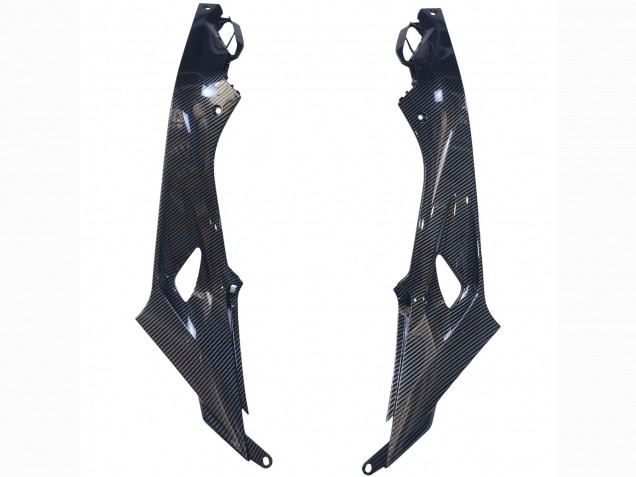 Erschwingliche BMW S1000RR Motorrad Verkleidung 2015-2016 - Weiss Blau Schwarz Carbonfaser