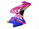 Erschwingliche BMW S1000RR Motorrad Verkleidung 2015-2016 - Rosa Blau Hai