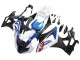 Erschwingliche BMW S1000RR Motorrad Verkleidung 2009-2014 - Weiss Blau Matt Schwarz