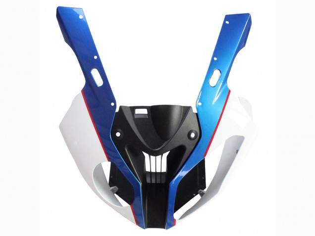 Erschwingliche BMW S1000RR Motorrad Verkleidung 2009-2014 - Weiss Blau Matt Schwarz