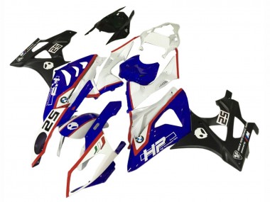 Erschwingliche BMW S1000RR Motorrad Verkleidungen Kit 2009-2014 - Weiss Rot Blau Schwarz HP