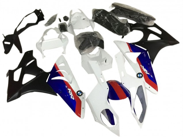 Erschwingliche BMW S1000RR Motorrad Verkleidung 2009-2014 - Weiss Rot Blau Schwarz