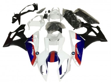 Erschwingliche BMW S1000RR Motorrad Verkleidung 2009-2014 - Weiss Rot Blau Schwarz