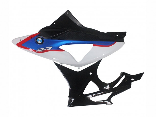 Erschwingliche BMW S1000RR Motorrad Verkleidung 2009-2014 - Weiss Rot Blau Glanzendes Schwarz HP Becker Carbon