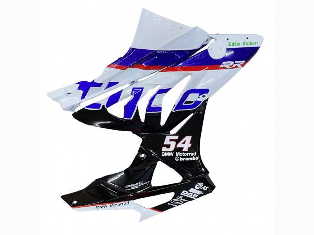 Erschwingliche BMW S1000RR Motorrad Verkleidung 2009-2014 - Weiss Rot Blau Schwarz Tyco