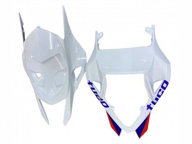Erschwingliche BMW S1000RR Motorrad Verkleidung 2009-2014 - Weiss Rot Blau Schwarz Tyco