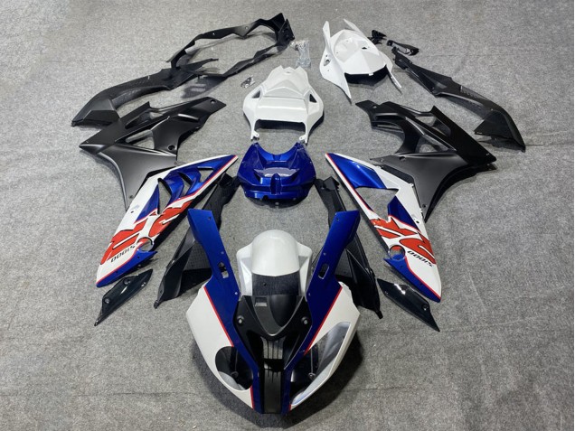 Erschwingliche BMW S1000RR Motorrad Verkleidung 2009-2014 - Weiss Rot Blau Schwarz RR