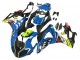 Erschwingliche BMW S1000RR Motorrad Verkleidung 2009-2014 - Blau Gelb Rot Schwarz Hai VR 46