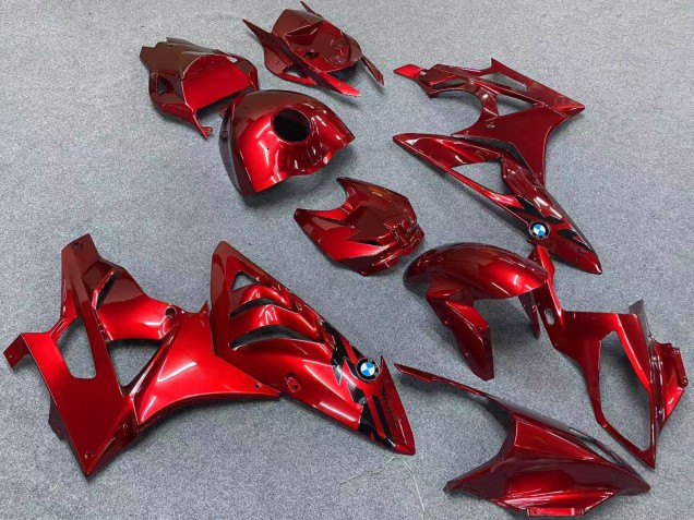 Erschwingliche BMW S1000RR Motorrad Verkleidung 2009-2014 - Rot