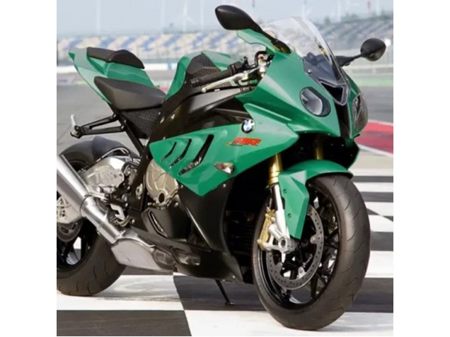 Erschwingliche BMW S1000RR Motorrad Verkleidung 2009-2014 - Grun Rot Schwarz