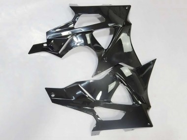 Erschwingliche BMW S1000RR Motorrad Verkleidung 2009-2014 - Silber Blau Glanzendes Schwarz