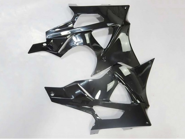 Erschwingliche BMW S1000RR Motorrad Verkleidung 2009-2014 - Silber Blau Glanzendes Schwarz
