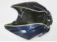 Erschwingliche BMW S1000RR Motorrad Verkleidung 2009-2014 - Silber Blau Glanzendes Schwarz
