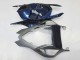 Erschwingliche BMW S1000RR Motorrad Verkleidung 2009-2014 - Silber Blau Glanzendes Schwarz