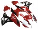 Erschwingliche BMW S1000RR Motorrad Verkleidung 2009-2014 - Rot Weiss Glanzendes Schwarz