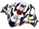Erschwingliche BMW S1000RR Motorrad Verkleidung 2009-2014 - Weiss Rot Gelb Schwarz Castrol