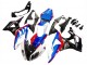 Erschwingliche BMW S1000RR Komplette Abs Verkleidung 2009-2014 - Weiss Rot Blau Glanzendes Schwarz