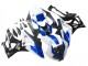 Erschwingliche BMW S1000RR Motorrad Verkleidung 2009-2014 - Weiss Blau Glanzendes Schwarz Castrol