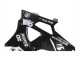 Erschwingliche BMW S1000RR Motorrad Verkleidung 2009-2014 - Weiss Blau Glanzendes Schwarz Castrol