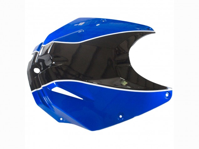 Erschwingliche BMW S1000RR Motorrad Verkleidung 2009-2014 - Weiss Blau Glanzendes Schwarz Castrol