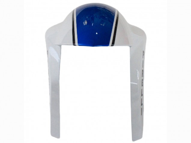 Erschwingliche BMW S1000RR Motorrad Verkleidung 2009-2014 - Weiss Blau Glanzendes Schwarz Castrol