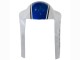 Erschwingliche BMW S1000RR Motorrad Verkleidung 2009-2014 - Weiss Blau Glanzendes Schwarz Castrol