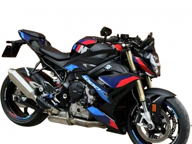 Erschwingliche BMW S1000R Motorrad Verkleidung 2021-2025 - Schwarz Blau Rot