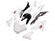 Erschwingliche BMW S1000R Motorrad Verkleidung 2014-2016 - Weiss