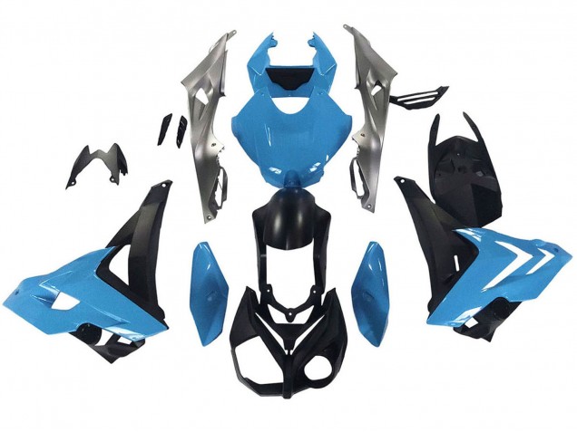 Erschwingliche BMW S1000R Motorrad Verkleidung 2014-2016 - Blau