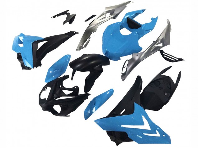 Erschwingliche BMW S1000R Motorrad Verkleidung 2014-2016 - Blau