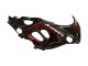 Erschwingliche Suzuki GSX600F/GSX750F Motorrad Verkleidung 2004-2006 - Glanzendes Schwarz Rot Flamme