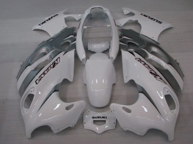 Erschwingliche Suzuki GSX600F/GSX750F Motorrad Verkleidung 2004-2006 - Weiss