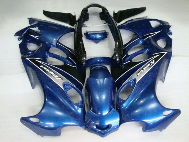 Erschwingliche Suzuki GSX600F/GSX750F Motorrad Verkleidung 2004-2006 - Glanzendes Blau Katana