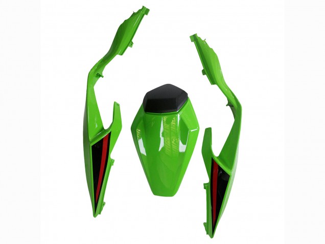 Erschwingliche Kawasaki ZX6R Motorrad Verkleidung 2023-2025 - Grun Schwarz