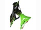 Erschwingliche Kawasaki ZX6R Motorrad Verkleidung 2023-2025 - Grun Schwarz