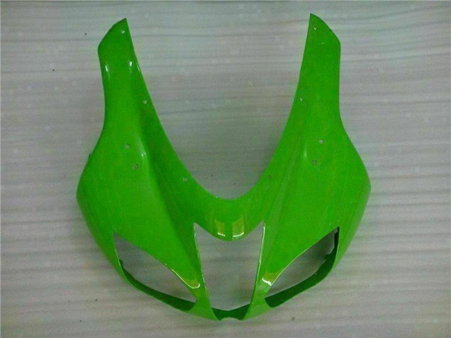 Erschwingliche Kawasaki ZX6R Motorrad Verkleidung 2007-2008 - Grun Weiss Ninja