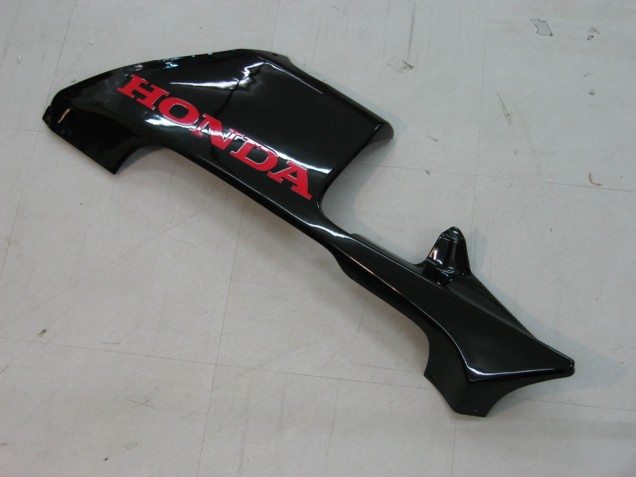 Erschwingliche Honda CBR600RR Motorrad Verkleidung 2003-2004 - Glanzendes Schwarz Rot Aufkleber