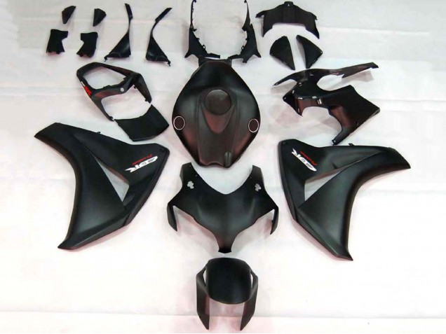 Erschwingliche Honda CBR1000RR Motorrad Verkleidung 2008-2011 - Matt Schwarz