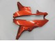 Erschwingliche Honda CBR600RR Motorrad Verkleidung Kit 2007-2008 - Orange Matt Schwarz