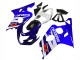 Erschwingliche Suzuki GSXR 600 / GSXR 750 Motorrad Verkleidung Kit 2004-2005 - Weiss Blau Schwarz Rot