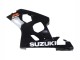 Erschwingliche Suzuki GSXR 600 / GSXR 750 Motorrad Verkleidung 2004-2005 - Glanzendes Schwarz