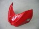 Erschwingliche Suzuki GSXR 600 / GSXR 750 Motorrad Verkleidung 2006-2007 - Weiss Rot Glanzendes Schwarz