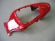 Erschwingliche Suzuki GSXR 600 / GSXR 750 Motorrad Verkleidung 2006-2007 - Weiss Rot Glanzendes Schwarz