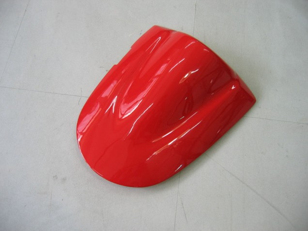Erschwingliche Suzuki GSXR 600 / GSXR 750 Motorrad Verkleidung 2006-2007 - Weiss Rot Glanzendes Schwarz