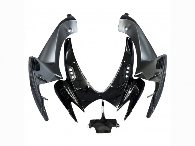 Erschwingliche Suzuki GSXR 600 / GSXR 750 Motorrad Verkleidung 2006-2007 - Glanzendes Schwarz Silber Rot