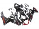 Erschwingliche Suzuki GSXR 600 / GSXR 750 Motorrad Verkleidung 2011-2024 - Schwarz Grau Rot Linie