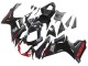 Erschwingliche Suzuki GSXR 600 / GSXR 750 Motorrad Verkleidung 2011-2024 - Schwarz Grau Rot Linie
